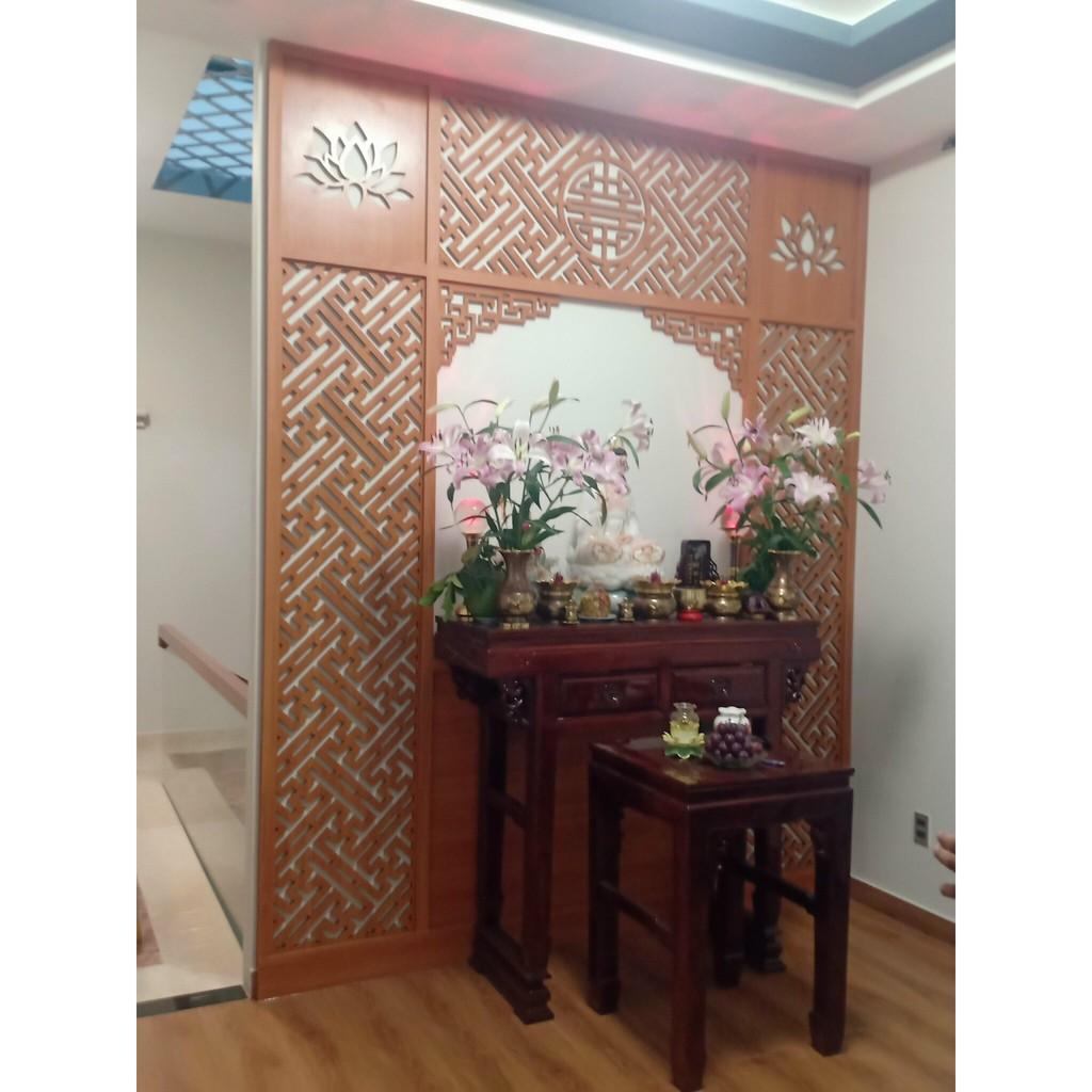 Vách ốp phòng thờ trang nghiêm
