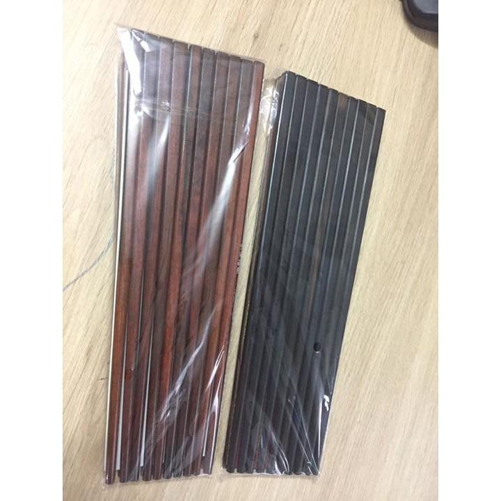 Bộ đũa ăn gỗ trắc đỏ đẹp và sang trọng