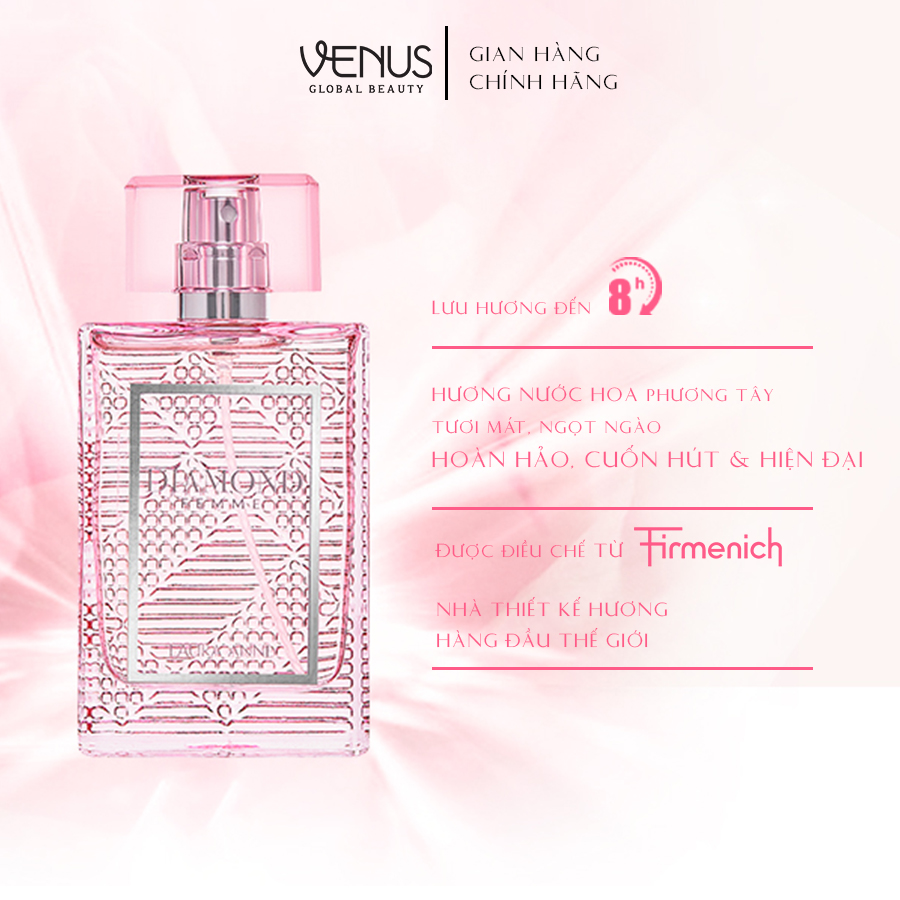 Nước Hoa Nữ Diamond Femme Pink 45ml Chính Hãng