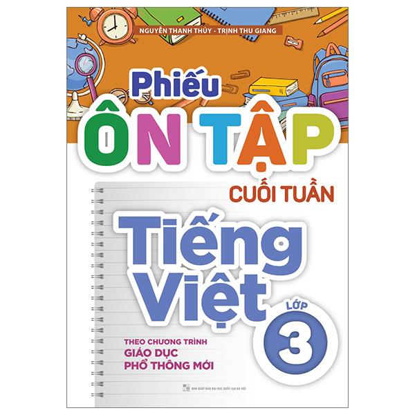 Phiếu Ôn Tập Cuối Tuần Tiếng Việt Lớp 3