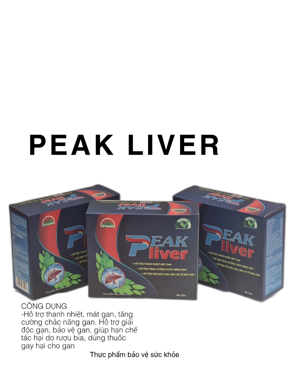 PEAK LIVER giảm nóng trong, mẩn ngứa