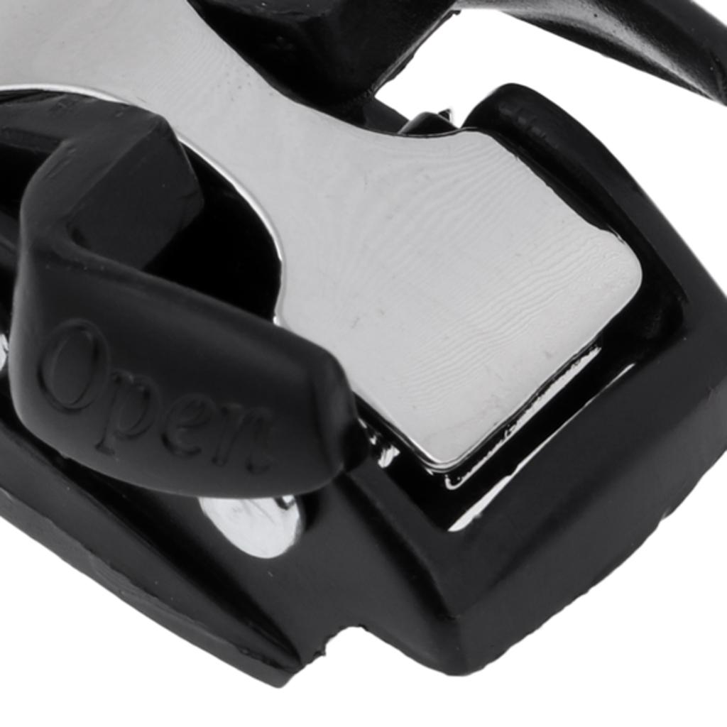 2xInline Skating Spider Buckle Roller Skate Boot Clasp with Screw Nut Black