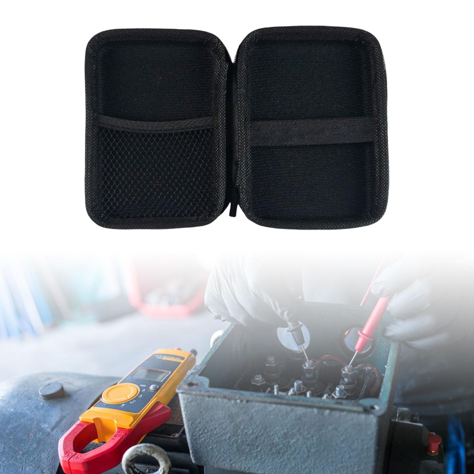 Carrying Storage Bag for Multimeter, Multimeter Tester Case, Shockproof Universal, Handheld Hard Carrying Case for Multimeter for Tool Bags Backpack