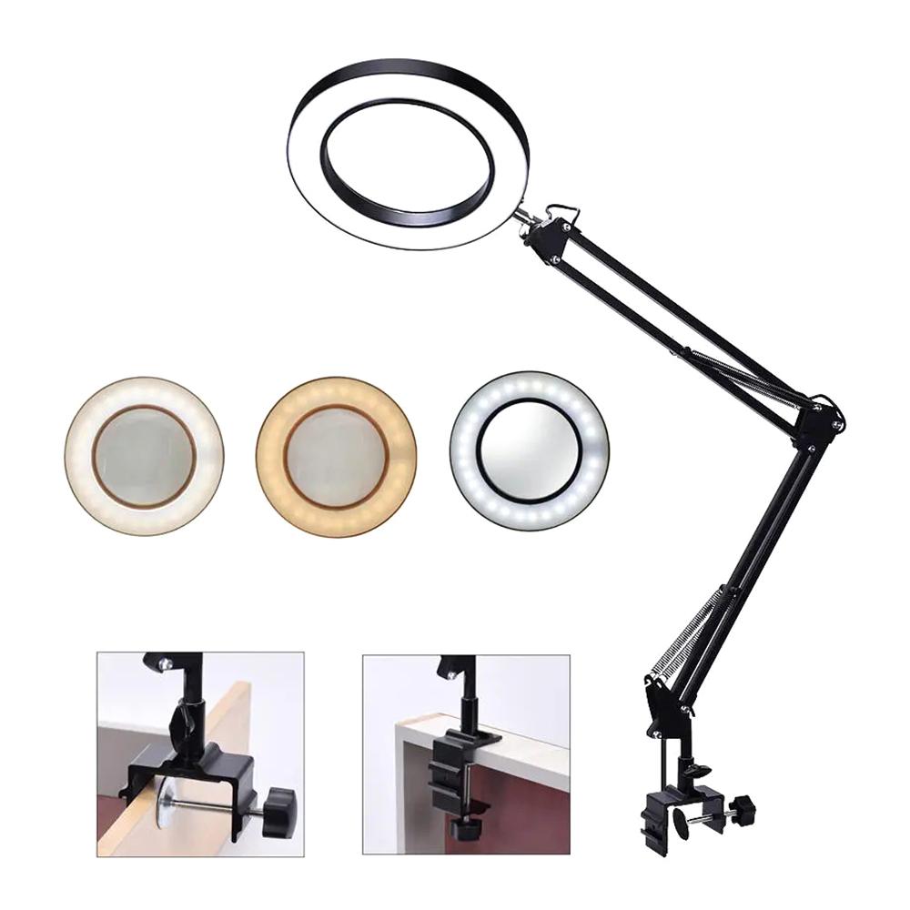 Đèn Led Độ phóng đại 5 lần Ba chế độ điều chỉnh độ sáng