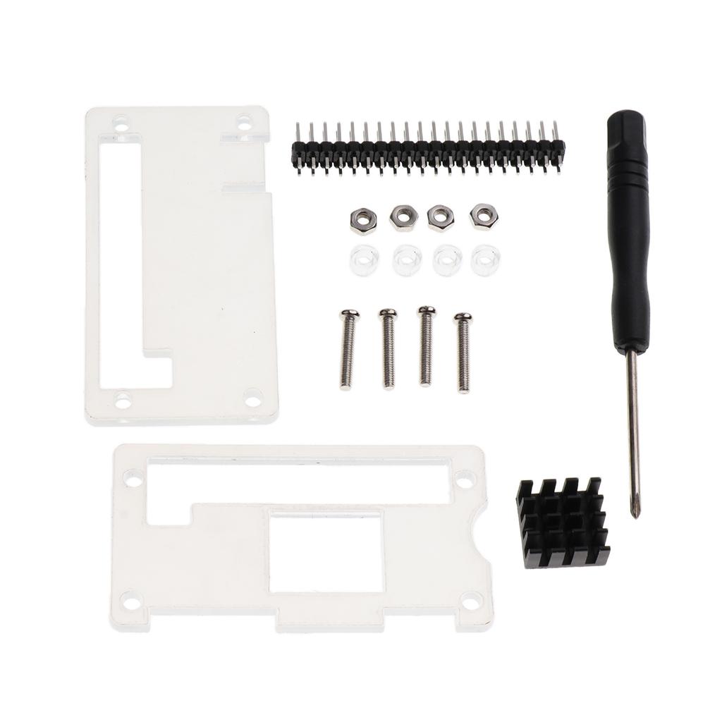 Vỏ Acrylic Vỏ Vỏ Bảo Vệ & Tản Nhiệt Cho Raspberry Pi ZERO #2