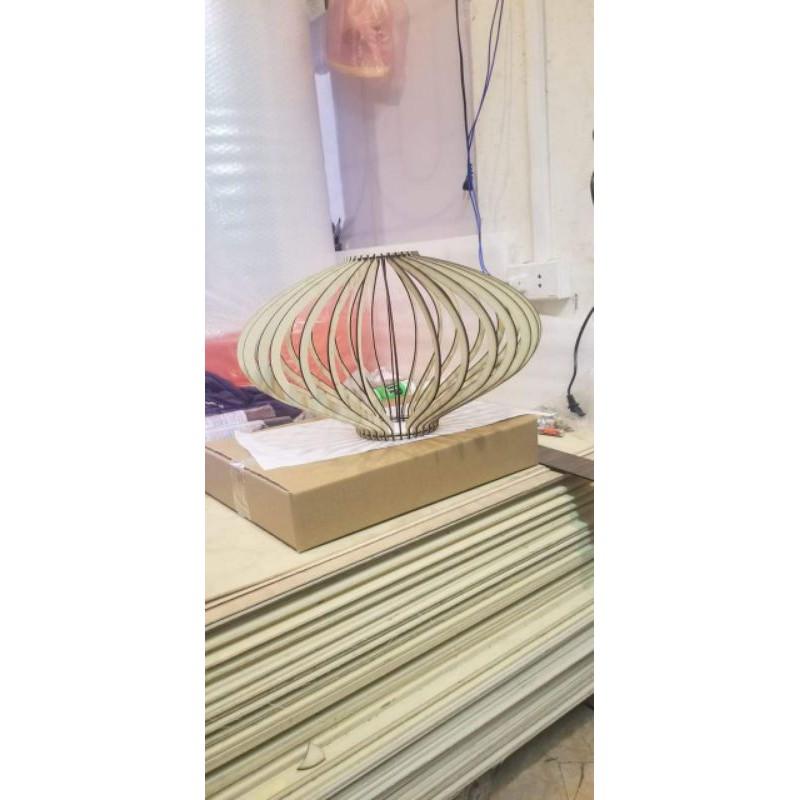 1 Tặng 1 - Mô Hình Đầu thú gỗ ghép trang trí Đèn Gỗ Thả Trần Giá Rẻ - Gỗ Bạch Dương