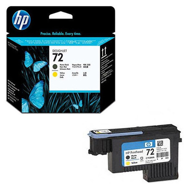Đầu in HP 72 Matte Black and Yellow DesignJet Printhead Dùng cho máy in T795/ T1300PS/T610/T1200/T1300/-Hàng chính hãng