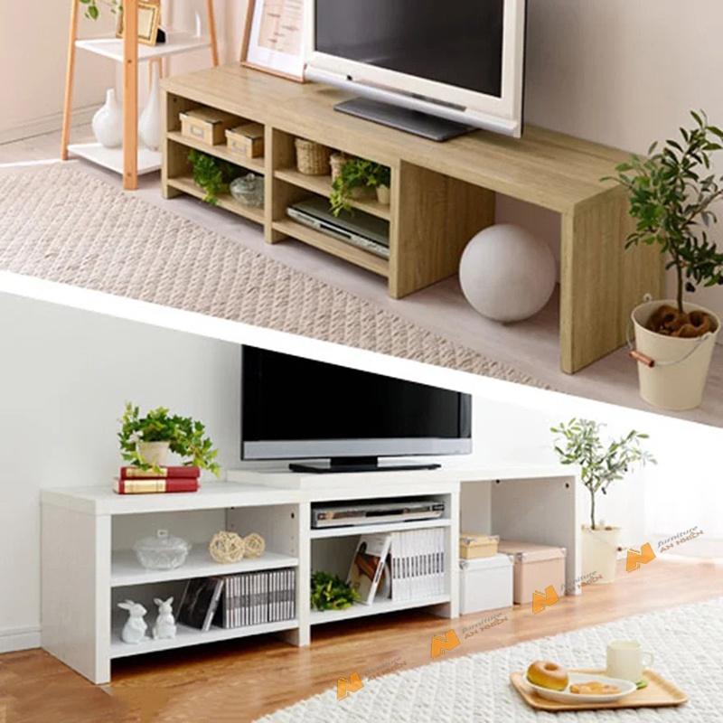Made in VN Kệ tivi đa năng, kệ để tivi gỗ mdf 17mm công ty Mộc Phát độ bền trên 30 năm AN048