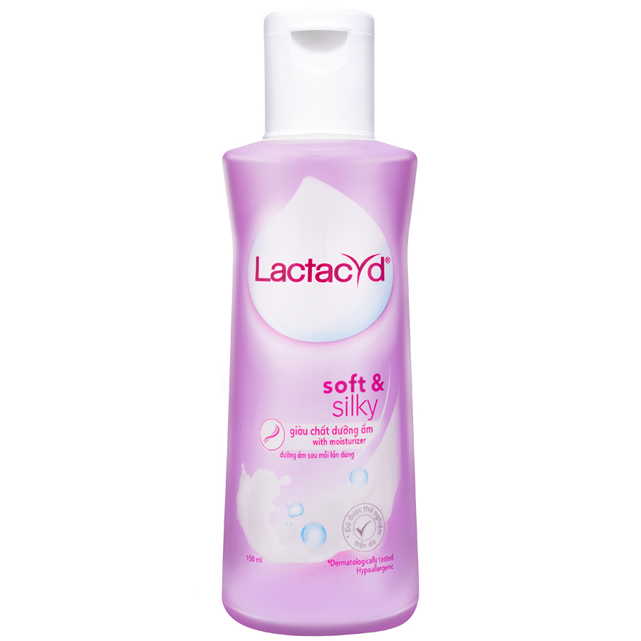 Dung Dịch Vệ Sinh Phụ Nữ Lactacyd Soft &amp; Silky (150ml) - 100646876 - 8936123410063