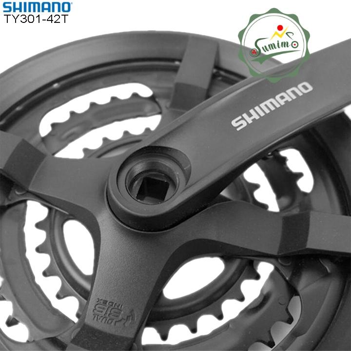 Giò dĩa SHIMANO FC-TY301 nhôm cốt vuông