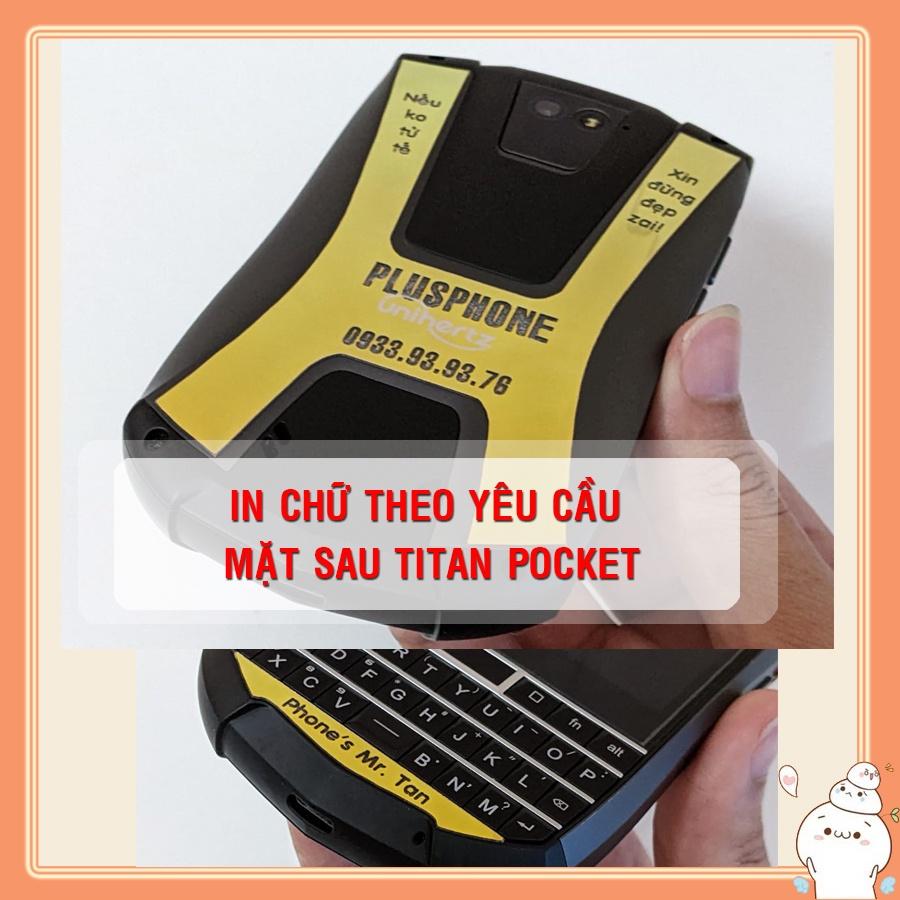 Dán cường lực dẻo nano gương gradient cho mặt sau Unihertz Titan Pocket