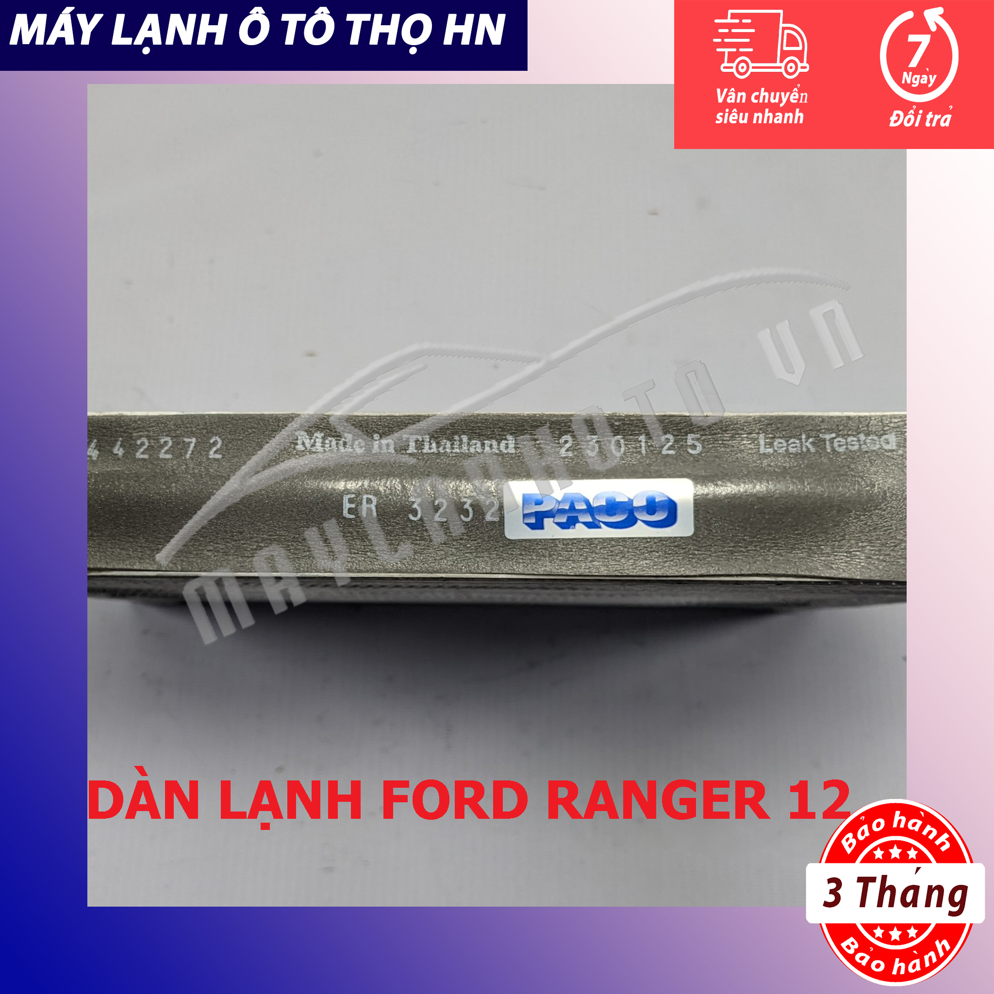 Dàn lạnh Ford Ranger - Mazda BT50 2012 - 2018 hàng xịn Hàn Quốc / Thái Lan 12 13 14 15 16 17 18