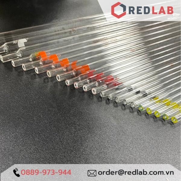 ỐNG HÚT THỦY TINH PIPET LOẠI DÀI CÓ CHIA VẠCH, PIPET THẲNG THỦY TINH 1ML 2ML 5ML 10ML 15ML 25ML 50ML