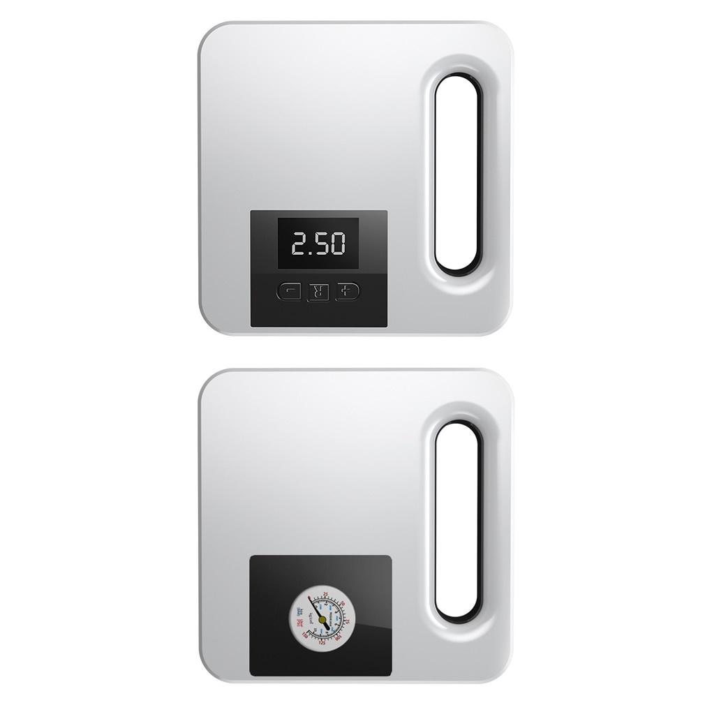 Máy Bơm Hơi Xe Hơi Thông Minh 12V Máy Nén Khí Chạy Điện Với Áp Suất Lốp tẩu sạc Màn Hình LCD Máy Bơm Lốp Di Động có đèn