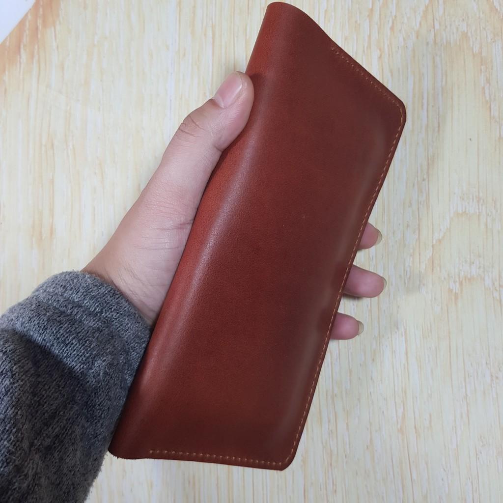 Ví Da Nữ Cầm Tay Handmade Hot Trend 2020 N4
