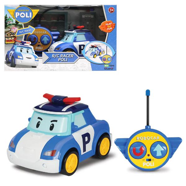 Đồ Chơi Mô Hình Xe Cảnh Sát Poli Điều Khiển Có Đèn Và Âm Thanh - Robocar Poli 83187