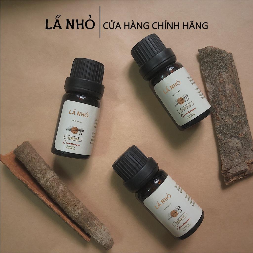 Tinh dầu LÁ NHỎ Quế nguyên chất tự nhiên