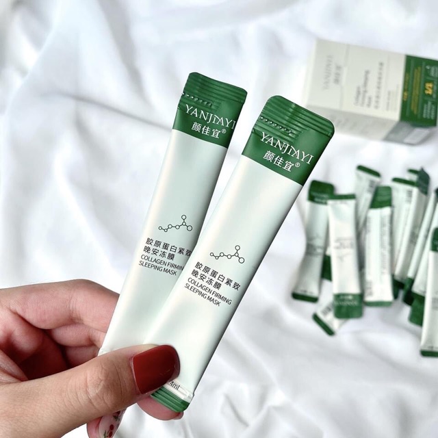 Mặt nạ ngủ dạng thạch Collagen nâng cơ chính hãng YANJIAYI