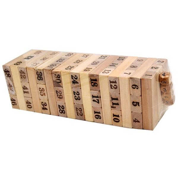 BỘ ĐỒ CHƠI RÚT GỖ GIẢI TRÍ 54 THANH