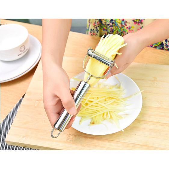 Dụng Cụ Gọt Nạo Hoa Quả Trái Cây Bằng Inox Cao Cấp