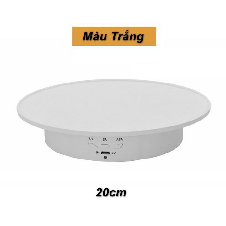 Bàn Xoay Trưng Bày Sản Phẩm Hai Chiều 20cm Tải Trọng 10kg