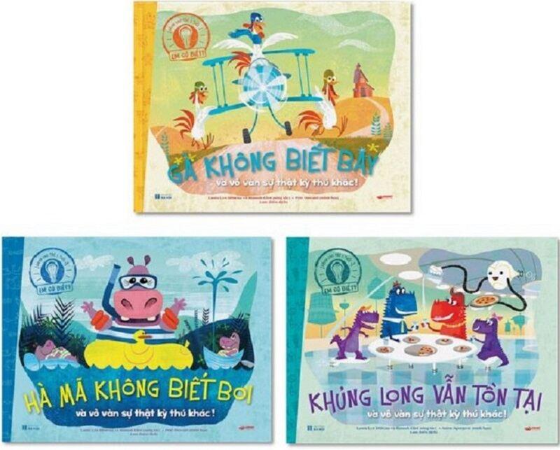 Bộ sách khoa học hài hước "Em có biết"
