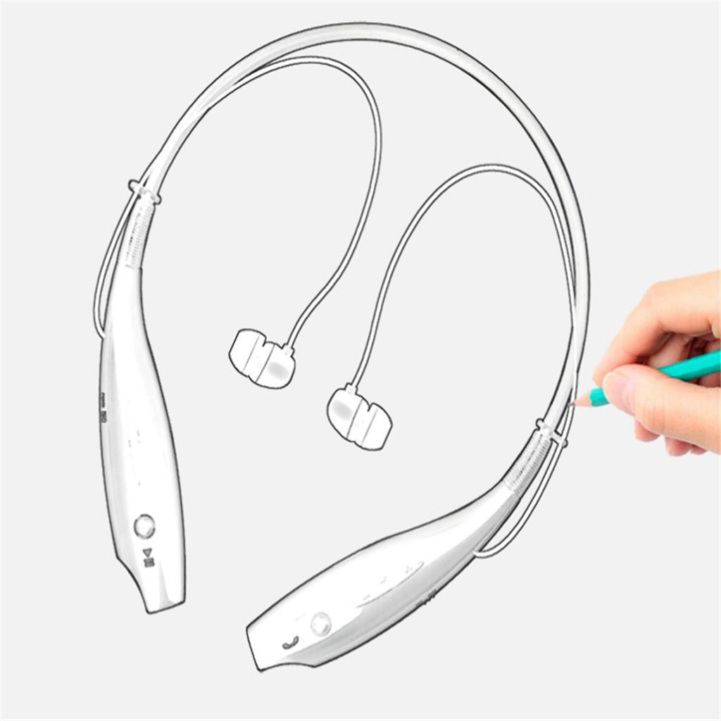 Bluetooth Stereo Headset Neckband Bluetooth Sports Earphone for