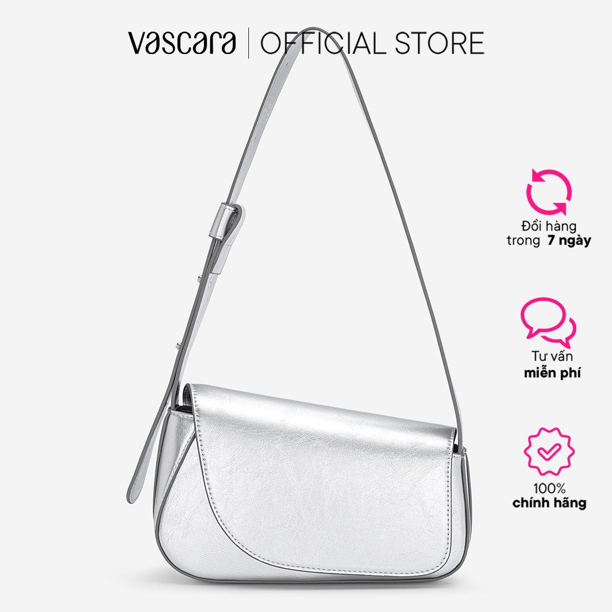 Vascara Túi Đeo Vai Nắp Gập Bất Đối Xứng - SHO 0281