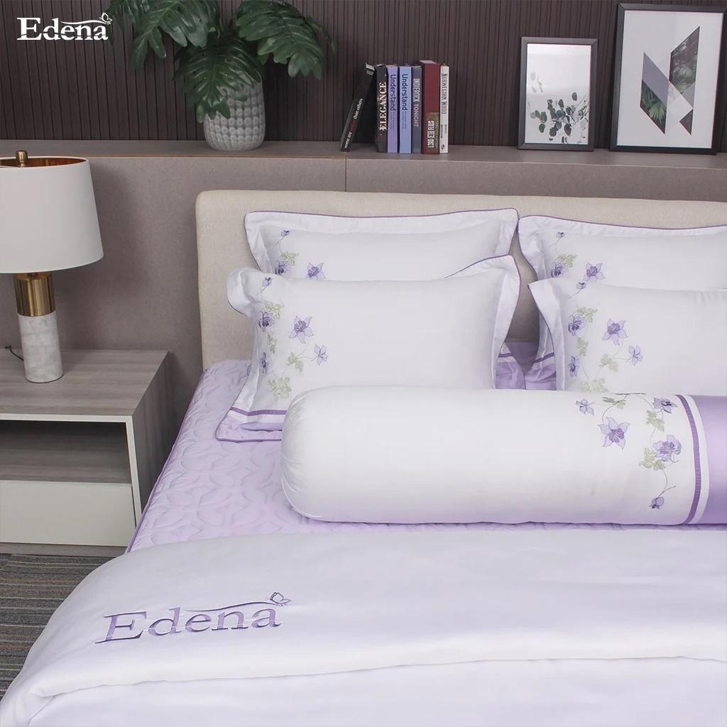 Bộ Ga Chần Gòn Tencel Edena 776 Gồm 5 Món