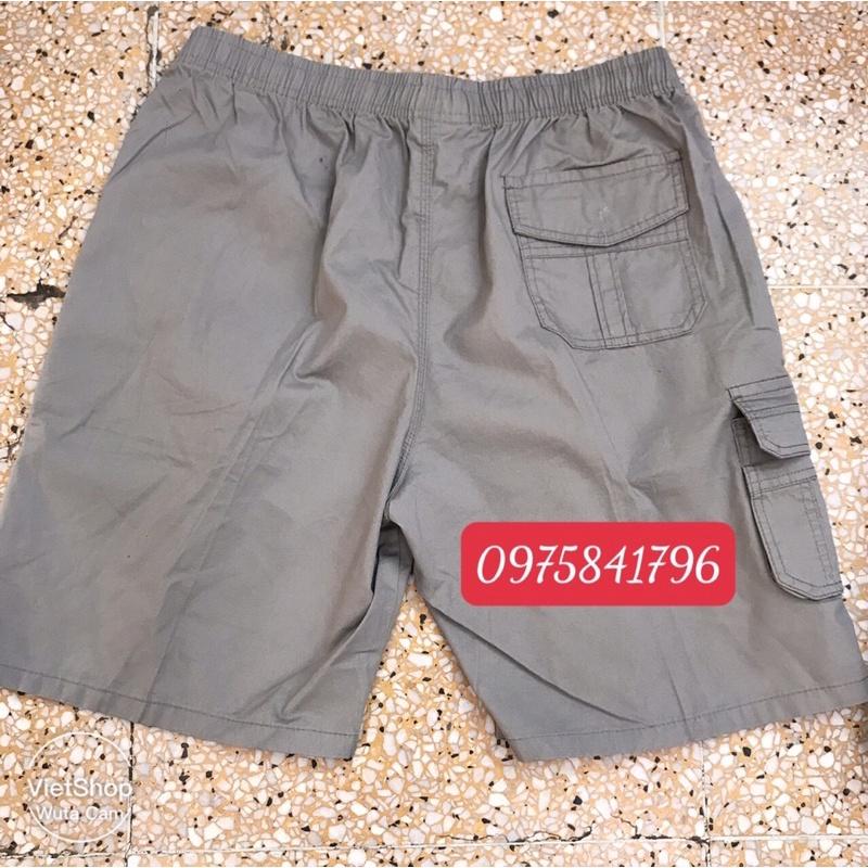 Quần ngố thô kaki nam trung niên chất mềm đẹp có size cho người 90kg