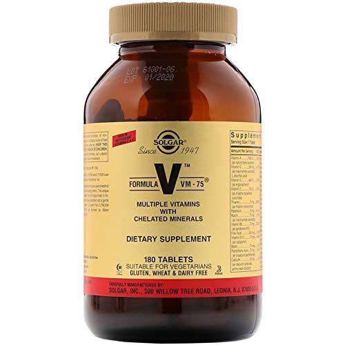 Solgar – Formula VM-75, 180 Tablets