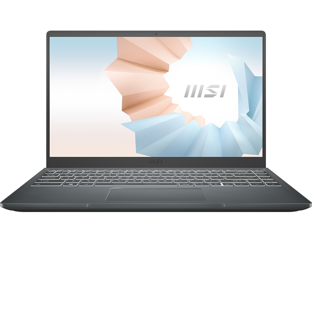 Laptop MSI Modern 14 i7-1195G7/8GB/512GB/Win11 B11MOU-1065VN - Hàng chính hãng