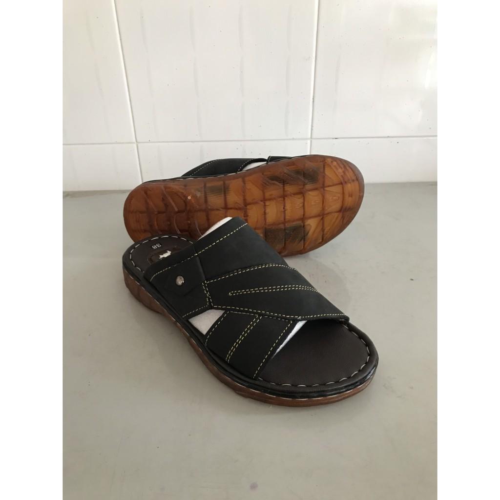 Dép da bò mẫu mới 2021 ms 034