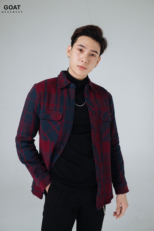 Áo Sơ Mi Nam Form Rộng Phong Cách Hàn Quốc GOAT MENSWEAR
