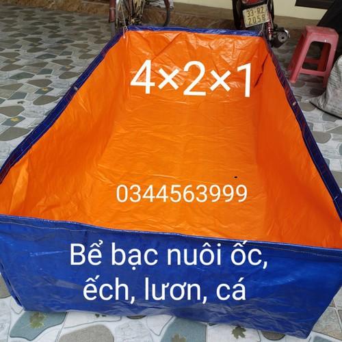 Hình ảnh Bể bạt nuôi cá cảnh , ốc , ếch , lươn 4*2*1- 3*2*1- 2*1*1 - 3*1*1- 2x2x1