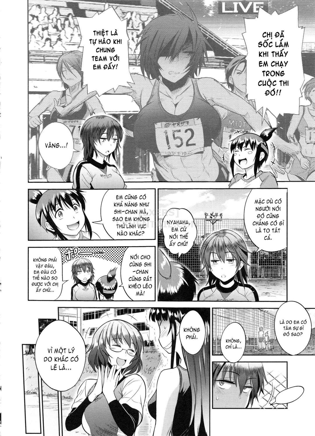 những cô nàng ở clb bóng vợt + sau 2 năm chapter 12 14