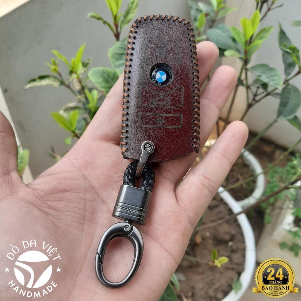 Bao da chìa khoá BMW series 3 Da Bò thật bảo hành 2 năm