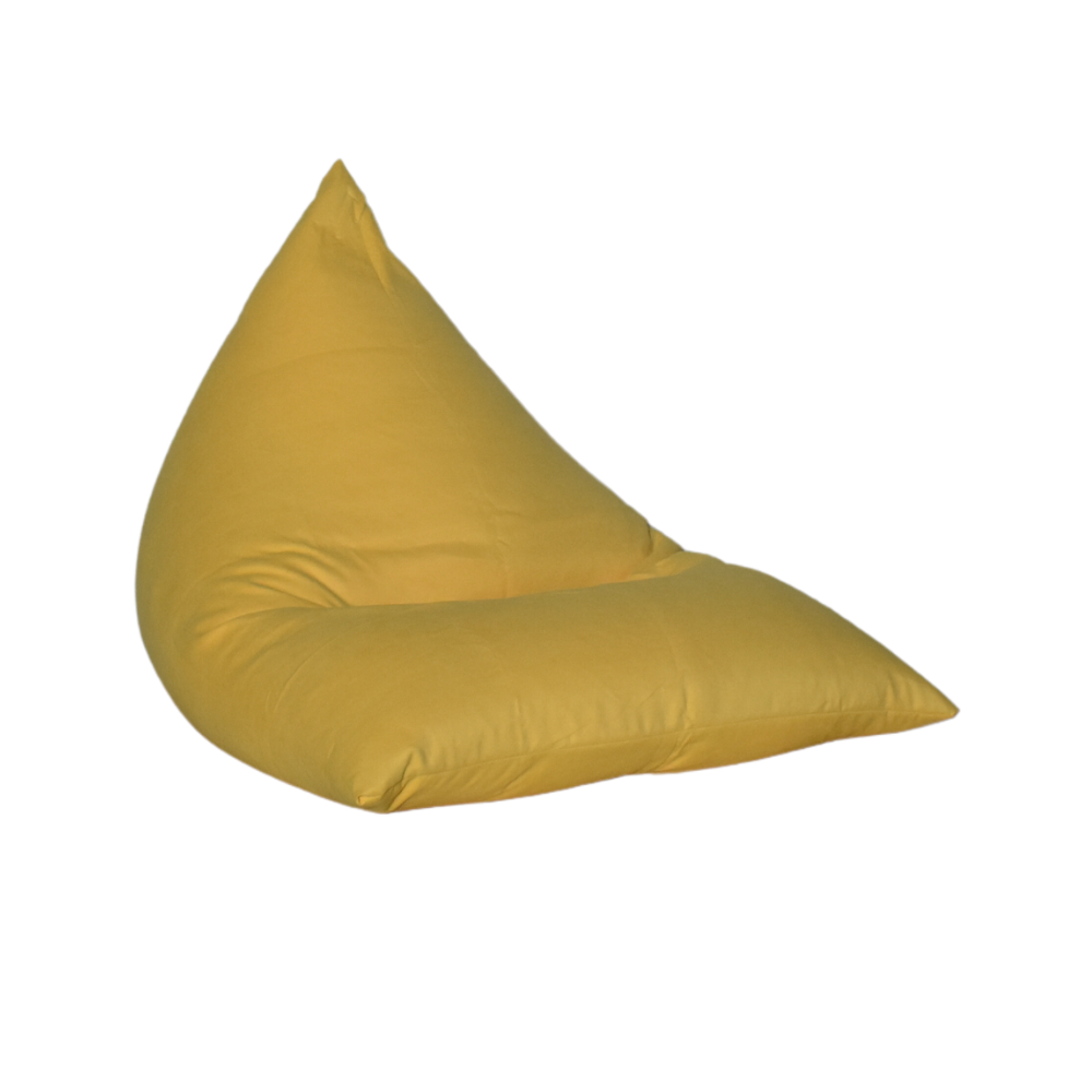 Ghế Lười Hạt Xốp Kim Tự Tháp Size Vừa Da Lộn Cloud Beanbag