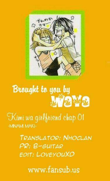 kimi wa girlfriend chapter 1 1