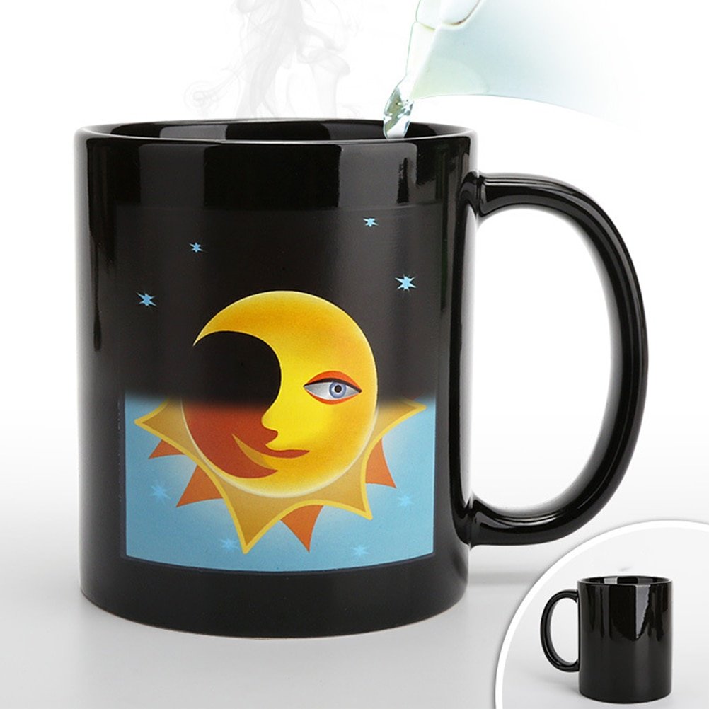 QUÀ TẶNG LƯU NIỆM LY ĐỔI MÀU MẶT TRĂNG - MẶT TRỜI (SUN &amp; MOON COLOR CHANGING CUP)