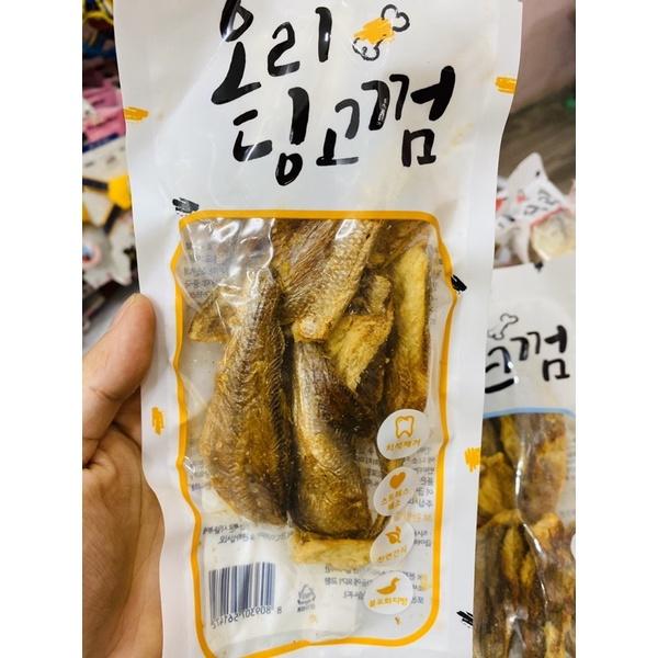 Bánh thưởng, cá, ức gà sấy,... cho chó mèo Hàn Quốc- thơm ngon, ăn là nghiền