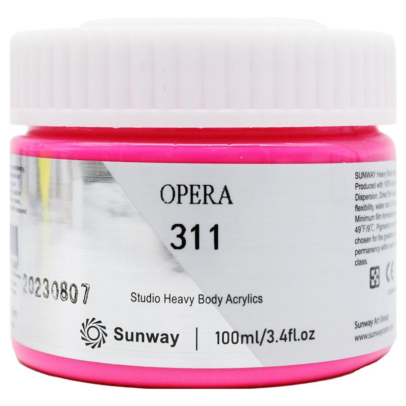 Tuýp Màu Vẽ Acrylic 100 ml - Sunway No.311 - Opera