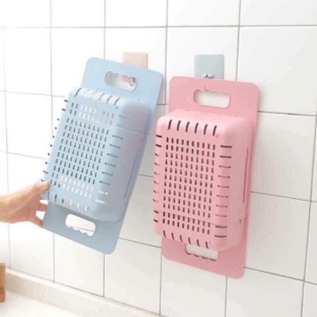 Rổ nhựa lúa mạch cài bồn rửa