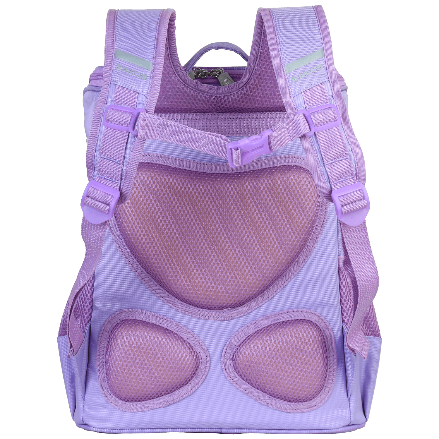Ba Lô Học Sinh Kid Bingo Kèm Bóp Viết - Sakos SBO020LBNG00 - Lilac Bunny