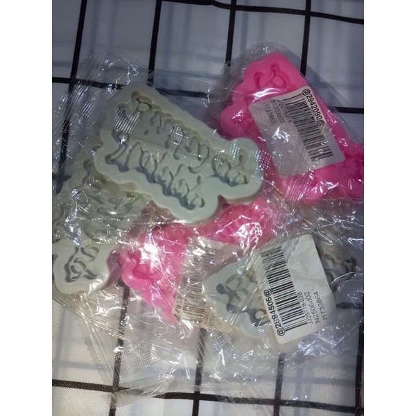 Khuôn silicon Happy Birthday
