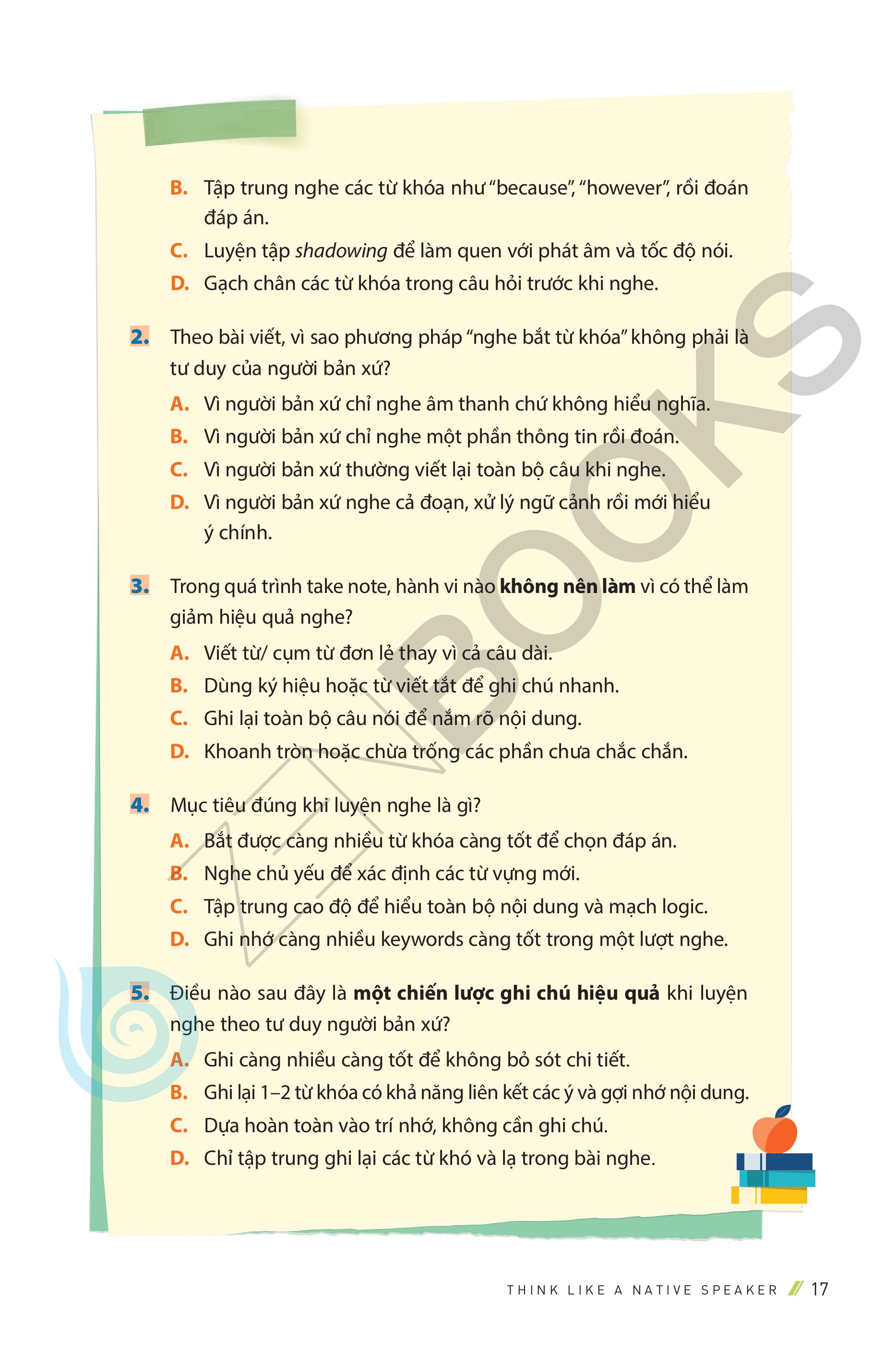 Sách Tư Duy Học IELTS Đúng Từ Đầu