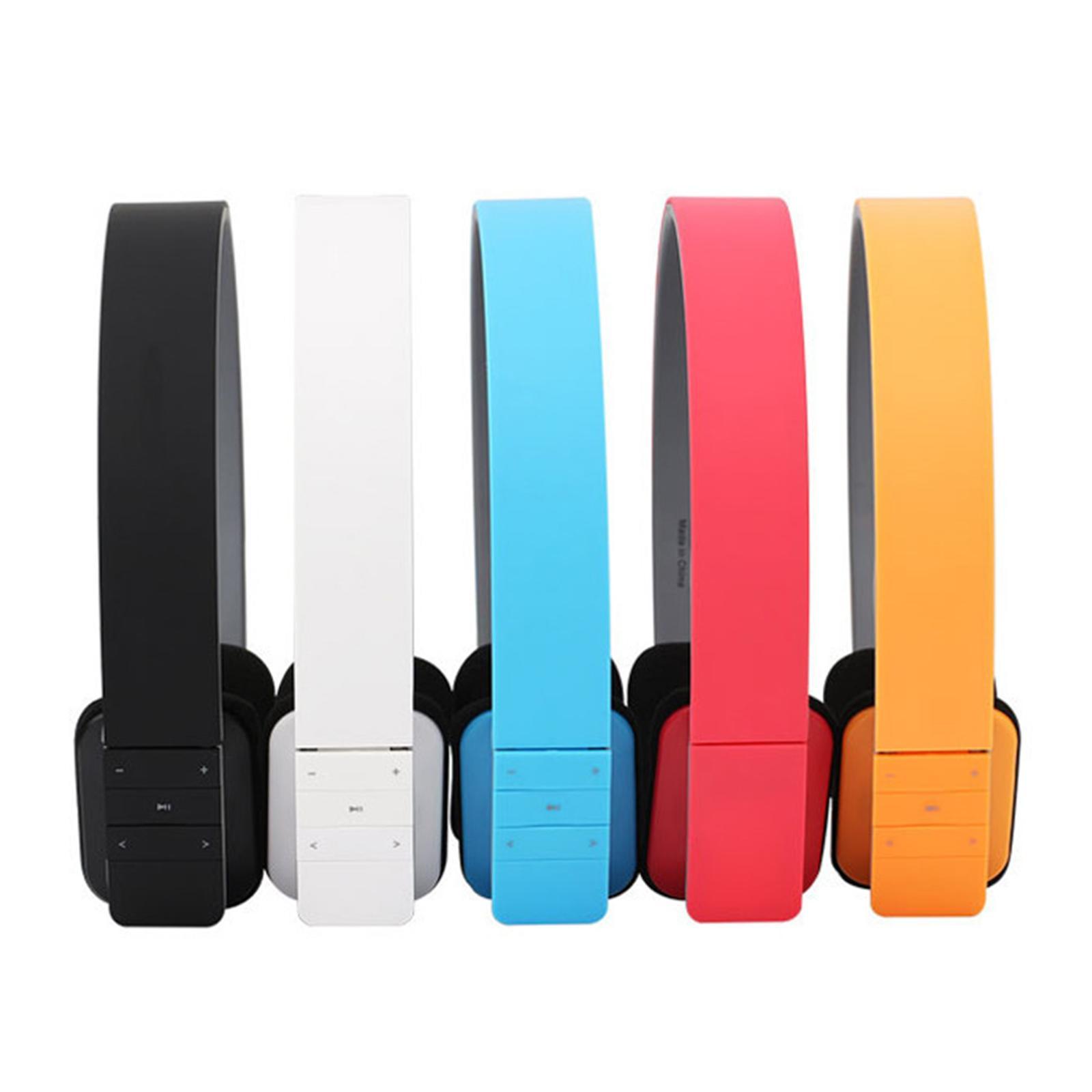 Bluetooth Headphone Comfortable Earmuffs Lightweight for Kids Adults Gifts black