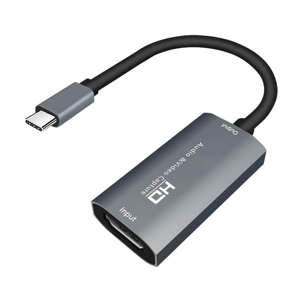Đầu ra Type-C Capture Phone / Computer Game Live Plug and Play Z29A HD Audio & Video Capture Đầu vào 4K Full HD 1080P