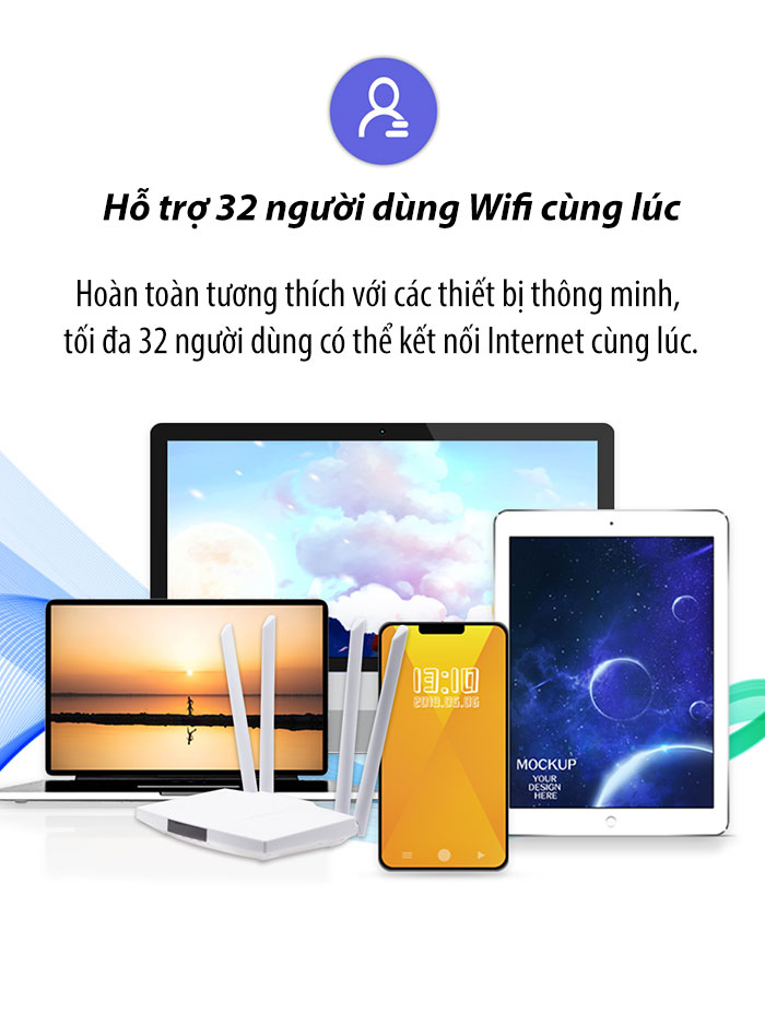 Bộ Phát Wifi từ sim 4G LTE Cat4  CPE LM321 Tốc độ 150Mbps Hỗ Trợ Kết Nối 32 Máy Kết Nối, Kết Nối Đơn Giản , Căm Điện 24/24