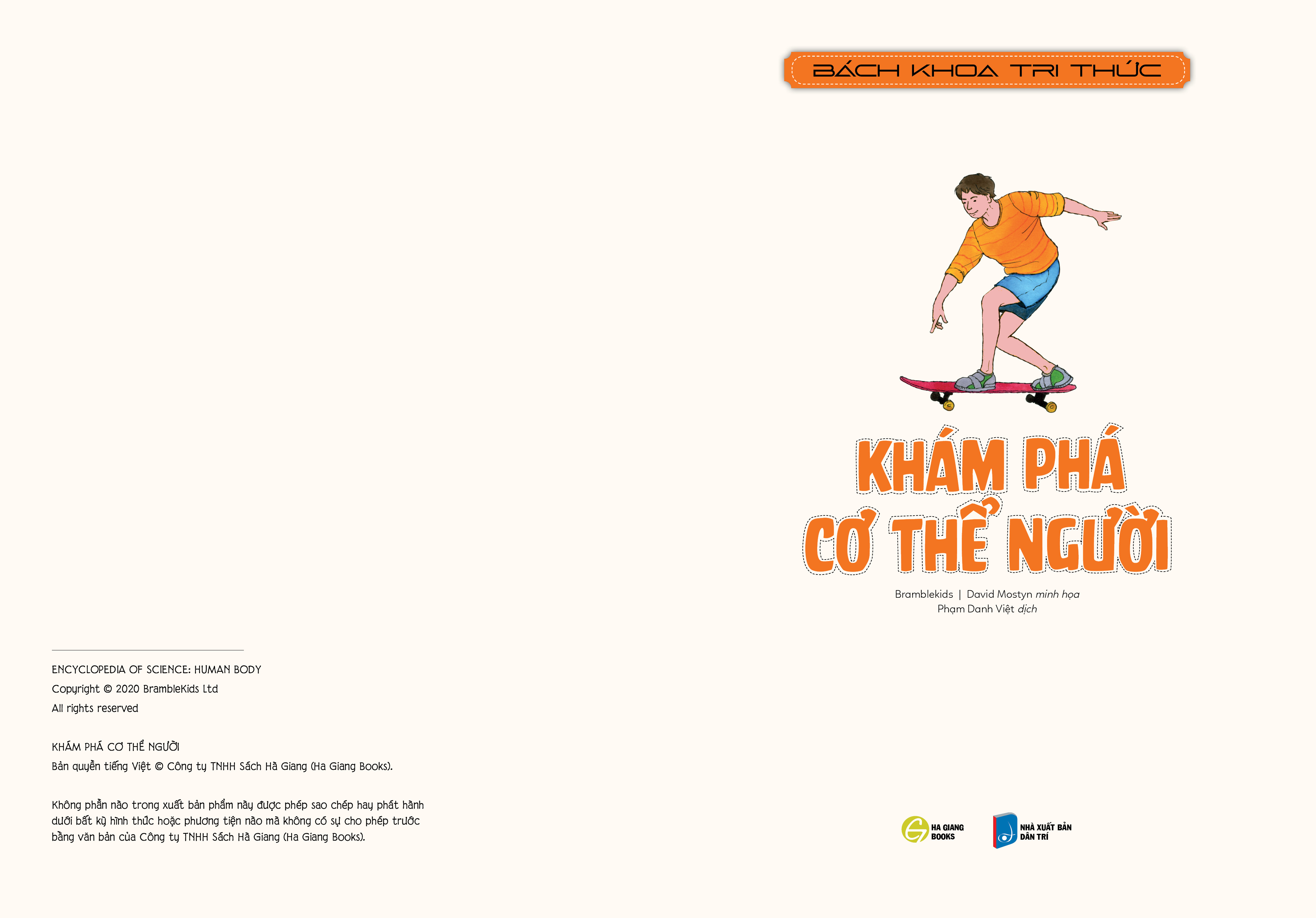 BÁCH KHOA TRI THỨC - KHÁM PHÁ CƠ THỂ NGƯỜI